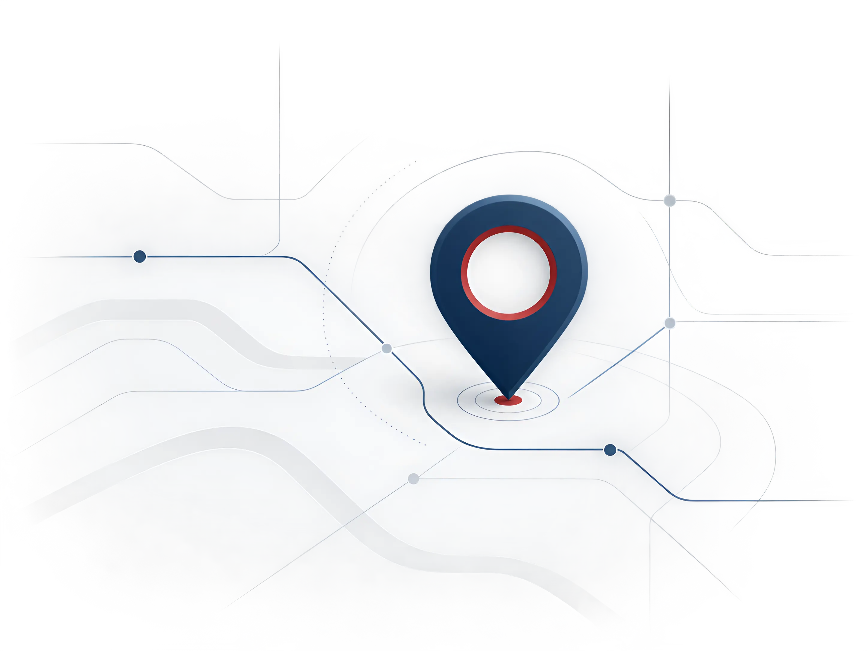 Abstract location graphic representing the Ultimate Fleet GPS corporate office in Phoenix, Arizona